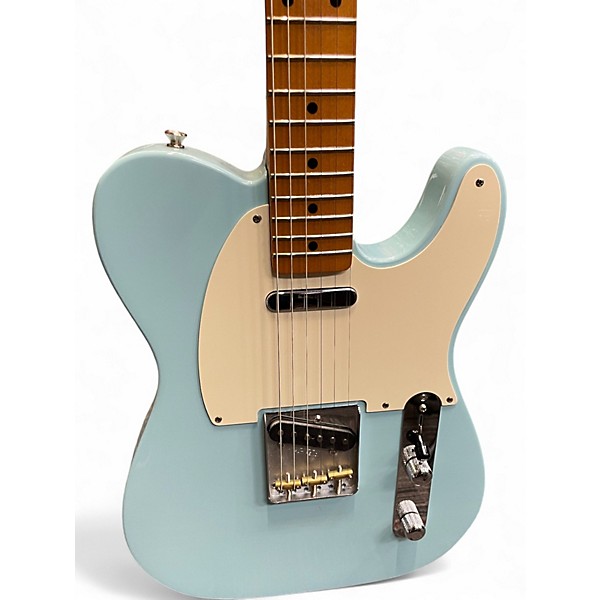 Used Fender Vintera 60s Telecaster Road Worn Sonic Blue Solid Body Electric Guitar