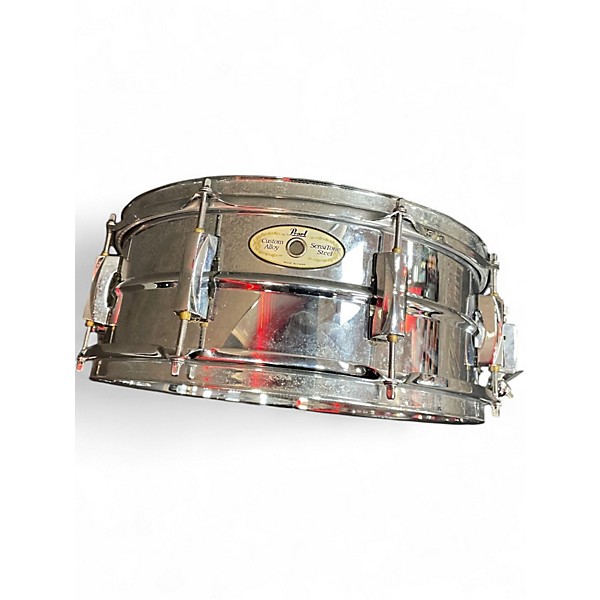Used Pearl 14X6.5 Sensitone Snare Chrome Drum