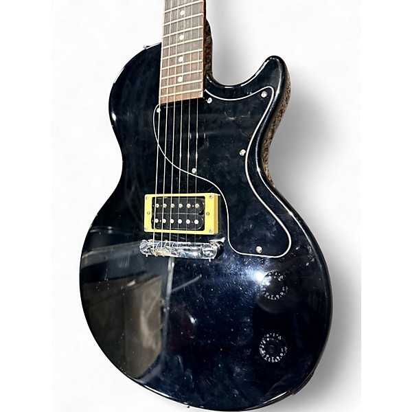 Used Epiphone Junior Model Black Solid Body Electric Guitar