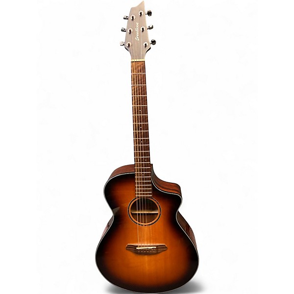 Used Breedlove Discovery Concert Cutaway SUNBURST Acoustic Electric Guitar
