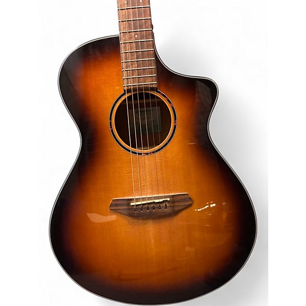 Used Breedlove Discovery Concert Cutaway SUNBURST Acoustic Electric Guitar