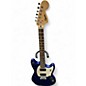 Used Squier MUSTANG Blue Solid Body Electric Guitar thumbnail