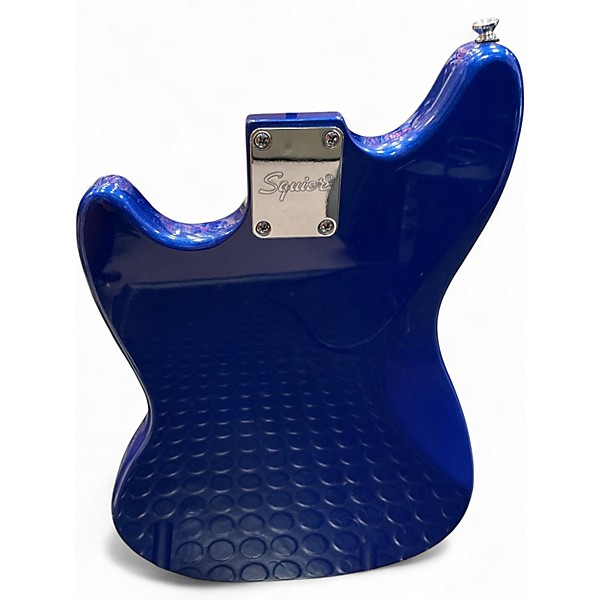Used Squier MUSTANG Blue Solid Body Electric Guitar