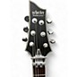 Used Schecter Guitar Research Damien Platinum With Floyd Rose and Sustainiac Satin Black Solid Body Electric Guitar