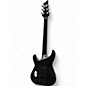 Used Schecter Guitar Research Damien Platinum With Floyd Rose and Sustainiac Satin Black Solid Body Electric Guitar
