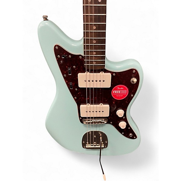 Used Squier Classic Vibe 60s Jazzmaster Daphne Blue Solid Body Electric Guitar