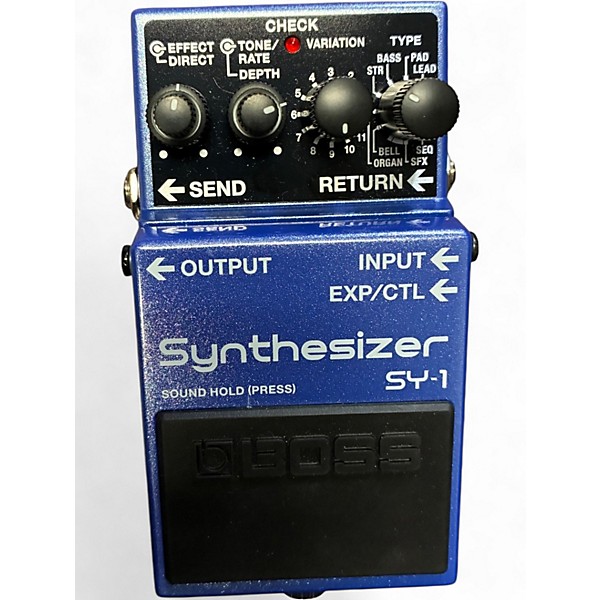 Used BOSS SY1 Effect Pedal