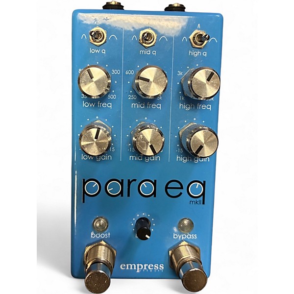 Used Empress Effects ParaEq with Boost EQ Pedal