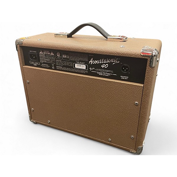 Used Fender ACOUSTASONIC 40 Acoustic Guitar Combo Amp
