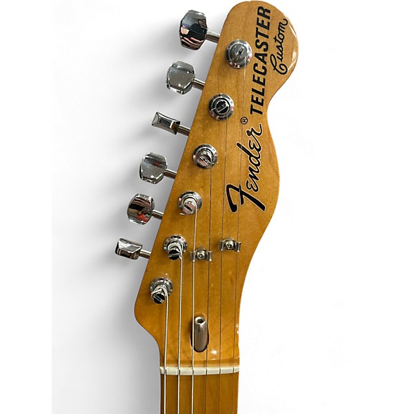 Used Fender Vintera 70s Telecaster Custom Black Solid Body Electric Guitar