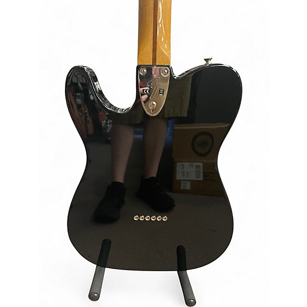 Used Fender Vintera 70s Telecaster Custom Black Solid Body Electric Guitar