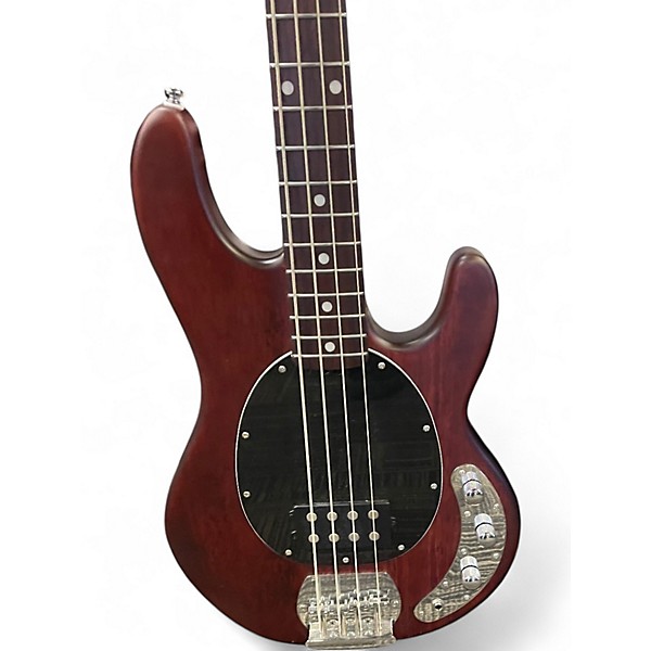 Used Sterling by Music Man  S.U.B. StingRay RAY4 Brown Electric Bass Guitar