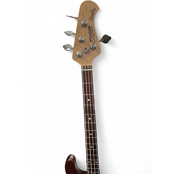Used Sterling by Music Man  S.U.B. StingRay RAY4 Brown Electric Bass Guitar