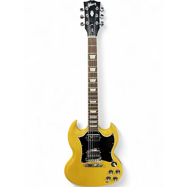 Used Gibson SG Standard TV Yellow Solid Body Electric Guitar
