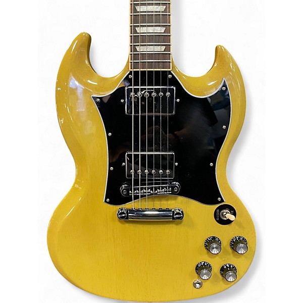 Used Gibson SG Standard TV Yellow Solid Body Electric Guitar