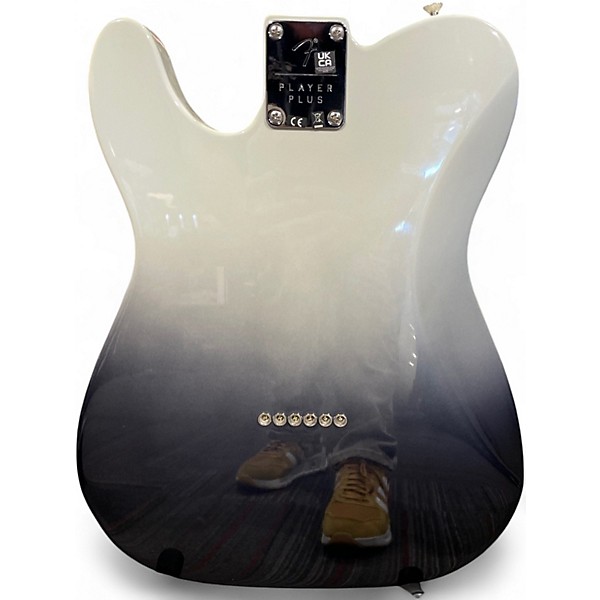 Used Fender Player Plus Telecaster silver smoke Solid Body Electric Guitar