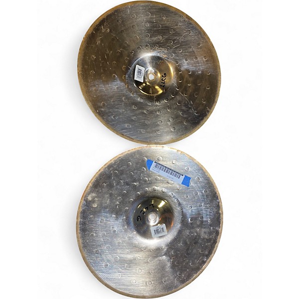 Used Zildjian 14in 14" HI-HAT SET Cymbal