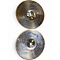 Used Zildjian 14in 14" HI-HAT SET Cymbal