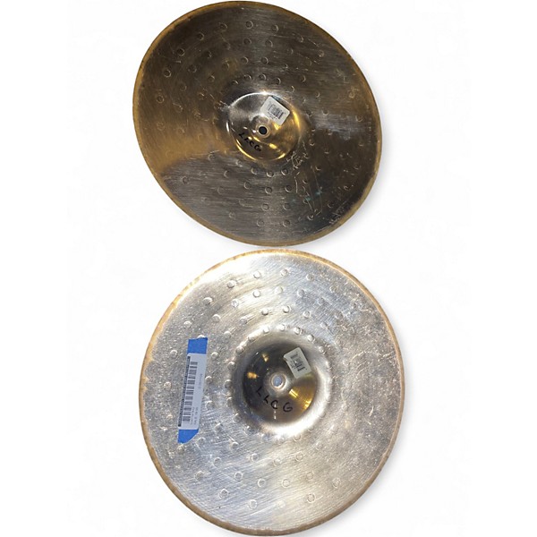 Used Zildjian 14in 14" HI-HAT SET Cymbal