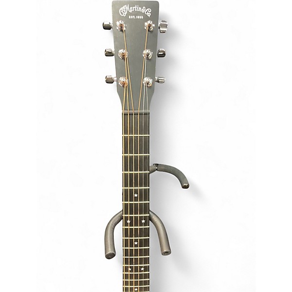 Used Martin DX Johnny Cash Black Acoustic Electric Guitar
