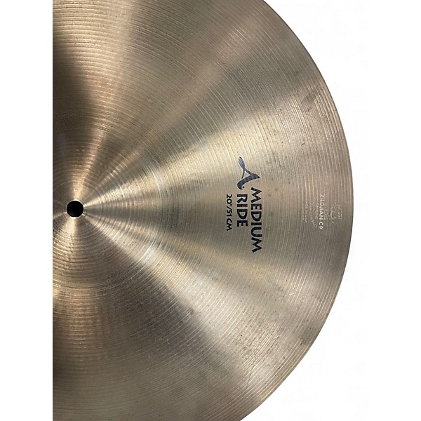 Used Zildjian 20in A Series Medium Ride Cymbal