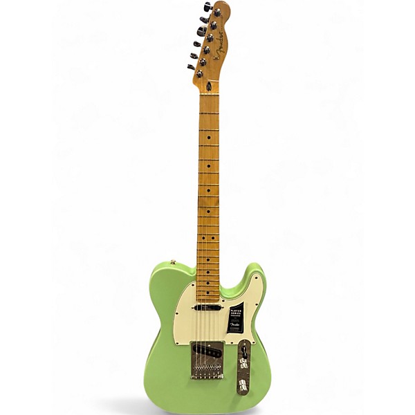 Used Fender Player Telecaster Seafoam Green Solid Body Electric Guitar