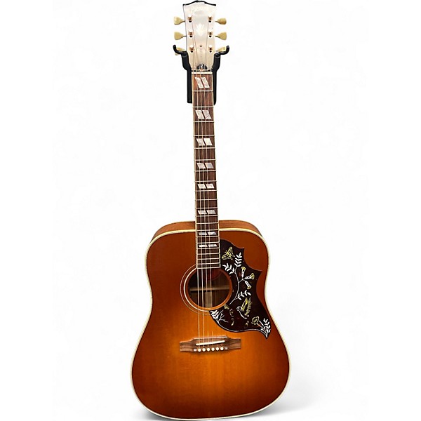 Used Gibson Hummingbird Original 2 Color Sunburst Acoustic Electric Guitar