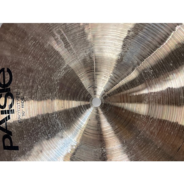 Used Paiste 20in Prototype Ride Cymbal