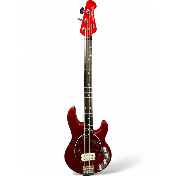 Used Ernie Ball Music Man StingRay Special H Candy Apple Red Electric Bass Guitar
