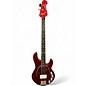Used Ernie Ball Music Man StingRay Special H Candy Apple Red Electric Bass Guitar thumbnail