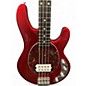 Used Ernie Ball Music Man StingRay Special H Candy Apple Red Electric Bass Guitar