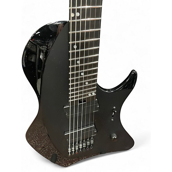 Used ABASI J LARADA 7 Black Solid Body Electric Guitar