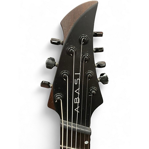 Used ABASI J LARADA 7 Black Solid Body Electric Guitar