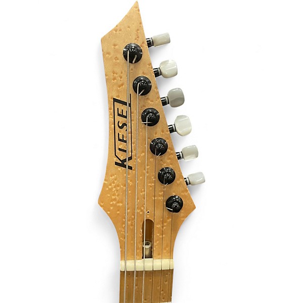 Used Kiesel SOLO 6 Natural Solid Body Electric Guitar