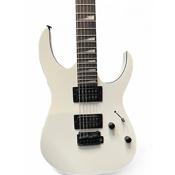 Used Ibanez GRGR120 Arctic White Solid Body Electric Guitar