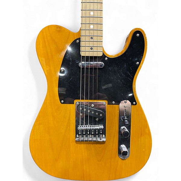 Used Squier Affinity Telecaster Antique Natural Solid Body Electric Guitar
