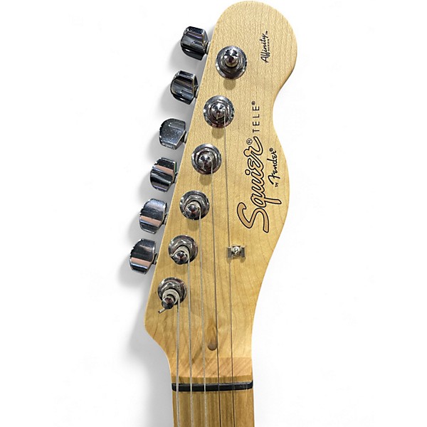 Used Squier Affinity Telecaster Antique Natural Solid Body Electric Guitar