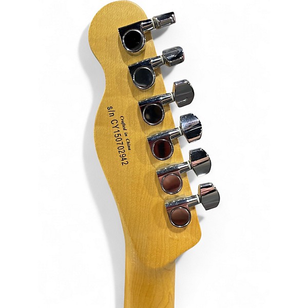 Used Squier Affinity Telecaster Antique Natural Solid Body Electric Guitar