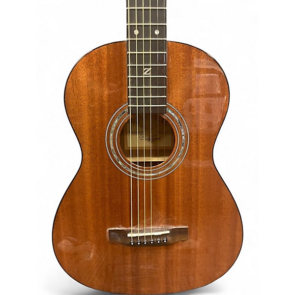 Used Zager TRAVEL Mahogany Acoustic Electric Guitar