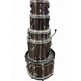Used Gretsch Drums 5 Piece Energy Metallic Silver Drum Kit