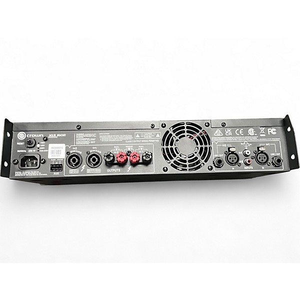 Used Crown XLS1502 Power Amp