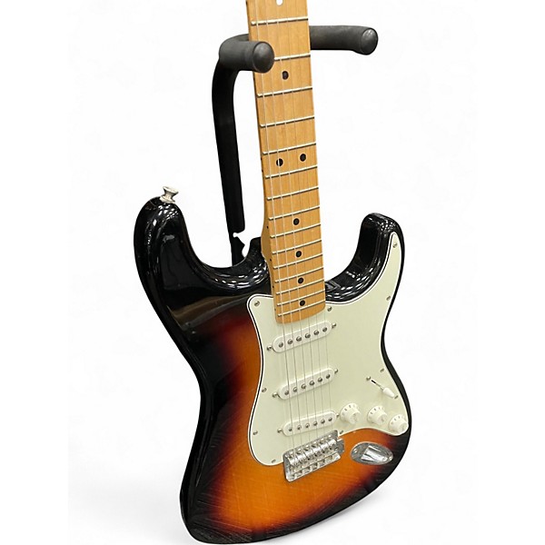 Used Fender Standard Stratocaster Sunburst Solid Body Electric Guitar