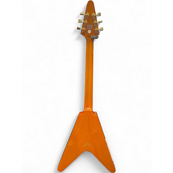 Used Epiphone Joe Bonamassa Signature '58 "Amos" Korina Flying V Natural Solid Body Electric Guitar