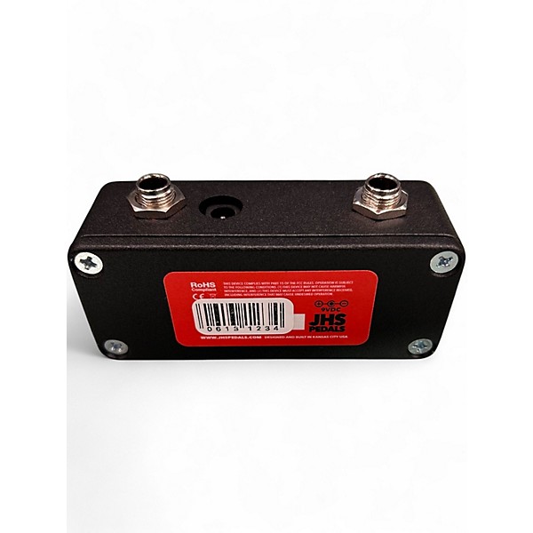 Used JHS Pedals Little Black Buffer Effect Pedal