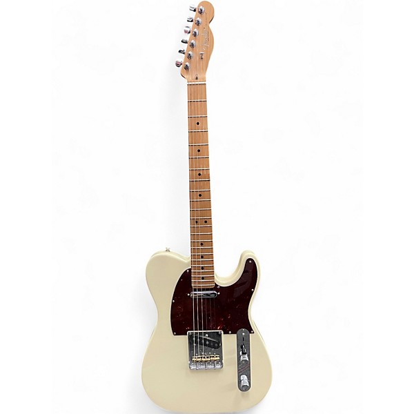 Used Fender MOD SHOP TELECASTER Olympic White Solid Body Electric Guitar