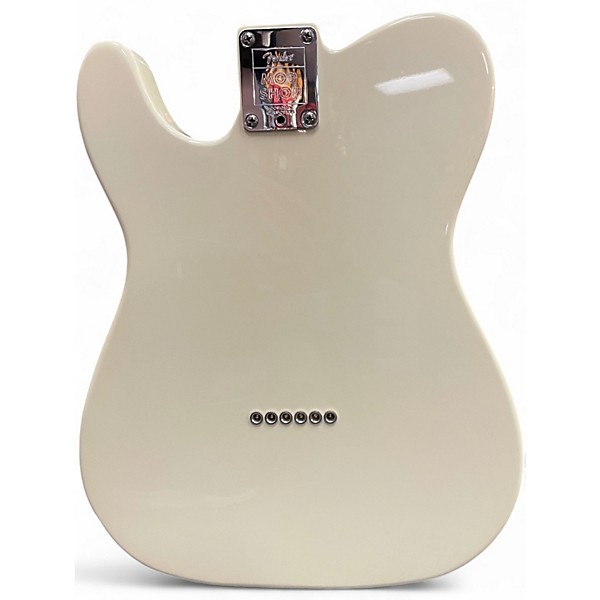 Used Fender MOD SHOP TELECASTER Olympic White Solid Body Electric Guitar