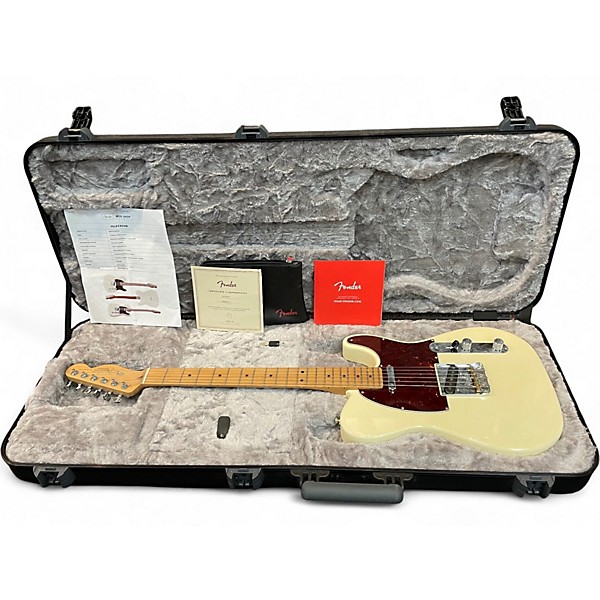 Used Fender MOD SHOP TELECASTER Olympic White Solid Body Electric Guitar