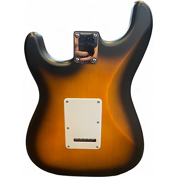 Used Squier Debut Collection Stratocaster 2 Color Sunburst Solid Body Electric Guitar