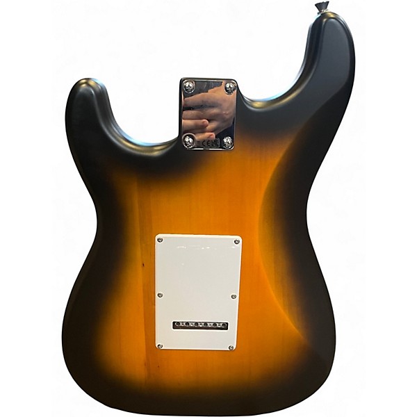 Used Squier Debut Collection Stratocaster 2 Color Sunburst Solid Body Electric Guitar
