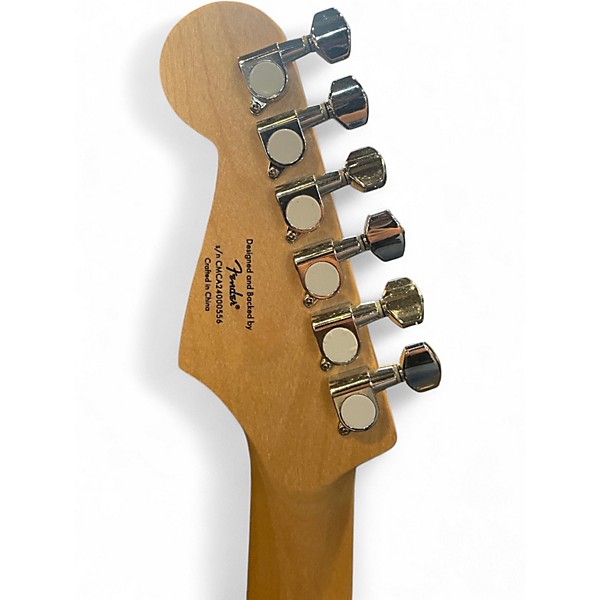 Used Squier Debut Collection Stratocaster 2 Color Sunburst Solid Body Electric Guitar